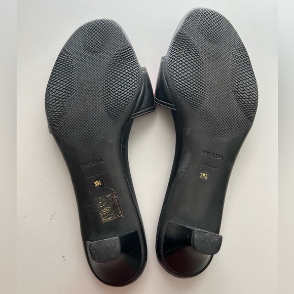 Authentic Prada Kitten Heel Sport Mules - Picture 3 of 7